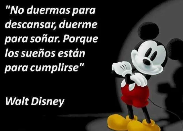 sueños Walt Disney