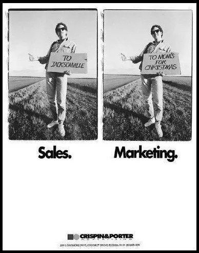 diferencia entre Ventas y Marketing